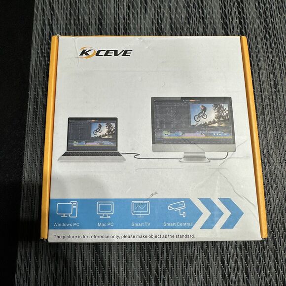 Kceve USB C Switch 2 in 1 Out or 1 in 2 Out, Type-C Bidirectional Switcher